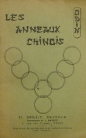 Portada de libro Les Anneaux Chinois. 