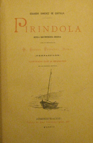 Portada de Pirindola  - Sanchez de Castilla