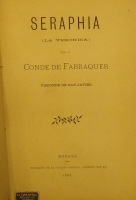 Portada de libro Seraphia. La Veronica
