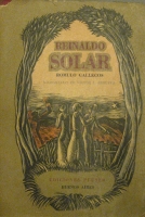 Portada de libro Reinaldo Solar