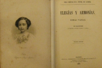 Portada de libro Eleg�as y armon�as, Rimas Varias