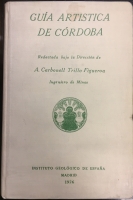 Portada de libro Gu�a Art�stica De C�rdoba.