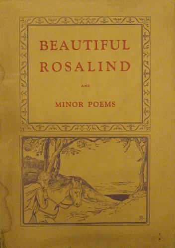 Portada de Beautiful Rosalind and Minor poems - F. Perez de Vega