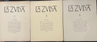 Portada de libro La Zuda. Revista De Letras y Artes Del C�rculo Art�stico (Tortosa)....