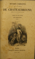 Portada de libro Les Martyrs
