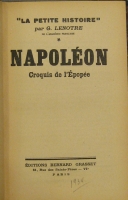 Portada de libro Napol�on. Croquis De L' �poque