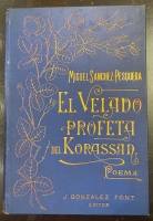 Portada de libro El velado profeta del Korassan. Primera Leyenda del Poema 'Lalla...