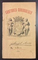 Portada de libro Cantares Cordobeses
