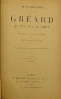 Portada de libro Gr�ard. Un Moraliste �ducateur
