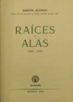 Portada de libro Ra�ces y Alas. (1956-1957)
