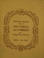 Portada de libro Sintesis Grafica de la Historia Del Correo.