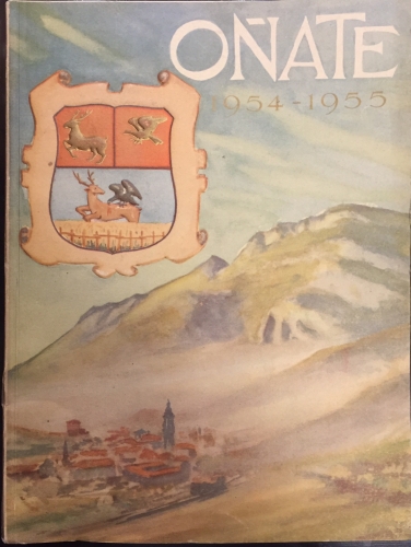 Portada de O�ate. 1954-1955.