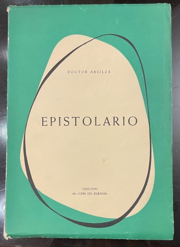 Portada de Epistolario - Doctor Areilza