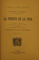Portada de libro La Fuente de la Vida, Tratados III, IV, V y �ltimo.