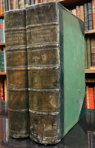 Portada de Dictionnaire des Sciences Philosophiques - Franck