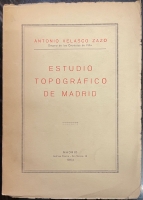 Portada de libro Estudio Topogr�fico De Madrid