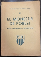Portada de libro El Monestir De Poblet. Notes Historiques i Descriptives