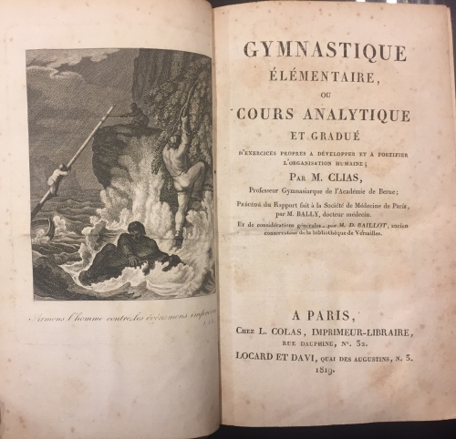 Portada de Gymnastique �l�mentaire Ou Cours Analytique et gradu� D'exercices Propres a D�velopper et a Fortifier L' Organisation Humaine - M. Clias