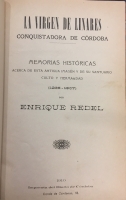Portada de libro La Virgen De Linares, Conquistadora De C�rdoba. Memorias Hist�ricas...