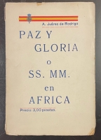 Portada de libro Paz y Gloria � SS.MM. En �frica