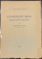 Portada de libro Los Reyes De Taifas. Estudio Hist�rico-numism�tico De Los Musulmanes...