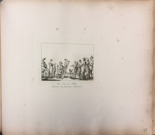 Portada de Recueil de Cent Sujets de Divers Genres, dessin�s et grav�s a L'eau Forte. A Sett of One Hundred Original Etchings Drawn and Engraved - J. Duplessi-Bertaux