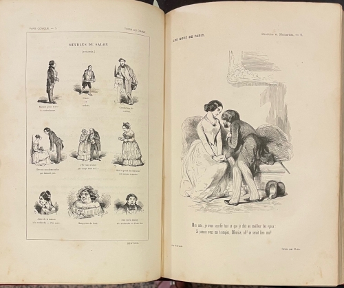 Portada de Le Diable A Paris. Paris et les Parisiens. Vol. I - George Sand, Stahl, Gozlan, Pascal, Gavarni...