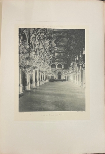 Portada de Le Nouvel Hotel de Ville de Paris 1872-1900. (Ayuntamiento de Paris) - Marius Vachon