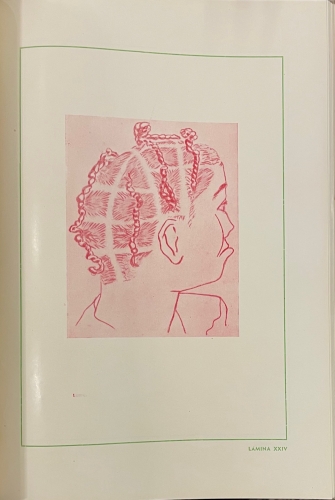 Portada de Peinados Bujebas. Iniciaci�n al estudio del tocado en los pueblos de la Guinea Espa�ola - Arcadio de Larrea Palacin