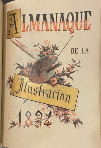 Portada de Almanaque de la Ilustraci�n. 1890, 1891, 1892, 1893, 1894. 