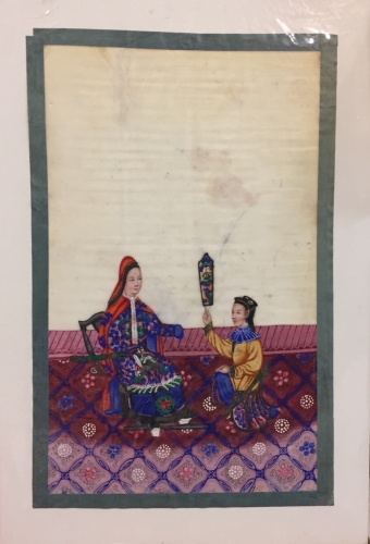 Portada de Pintura china. Colecci�n de 12 escenas chinas en papel de arroz. S. XIX