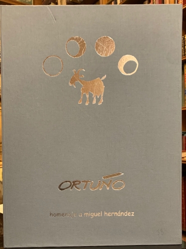 Portada de Homenaje a Miguel Hernandez - Ortu�o