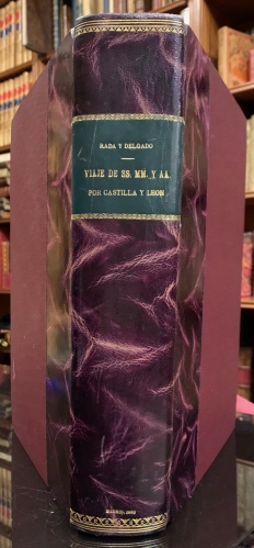 Portada de Viaje de SS.MM y AA. por Castilla, Le�n, Asturias y Galicia verificado en el verano de 1858 - Juan de Dios de la Rada y Delgado