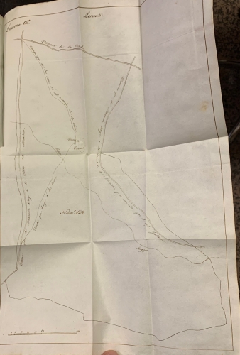 Portada de Agrimensura. Estracto de las operaciones practicadas por D. Alejandro del Castillo y Herrera en C�rdoba. 1842 a 1850. Manuscrito - Alejandro del Castillo y Herrera