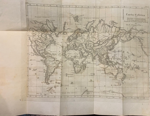 Portada de Principios de Geograf�a Astron�mica F�sica y Pol�tica, Antigua, de la Edad Media y Moderna - Francisco Verdejo Paez
