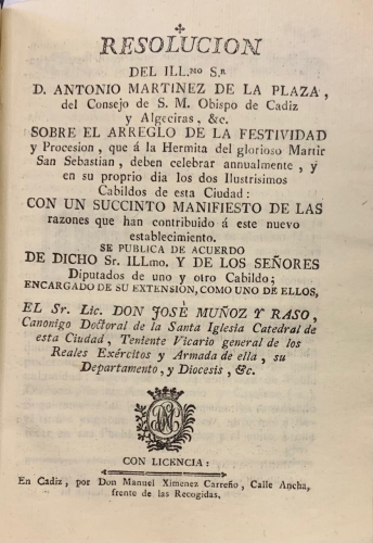 Portada de Conjunto de Impresos sobre la Guerra de la Independencia Espa�ola. 