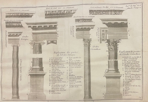 Portada de La Science des Ingenieurs dasn la Conduite des Travaux de Fortification et D'Architecture Civile - Belidor