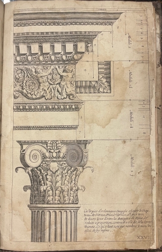 Portada de Reigle des Cinq Ordres D'Architecture - Vignola