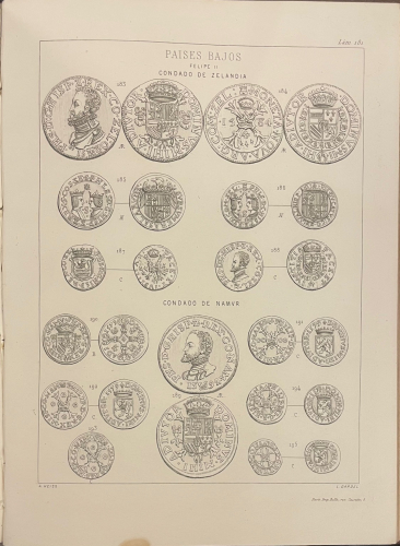 Portada de Descripci�n General de las Monedas Hispano-Cristianas desde la invasi�n de los �rabes - Aloiss Heiss
