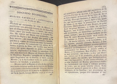 Portada de Discursos historicos sagrados y expositivos con reflexiones mistico-morales sobre el Pentatheuco de Moyses. - Agustin Flamenco