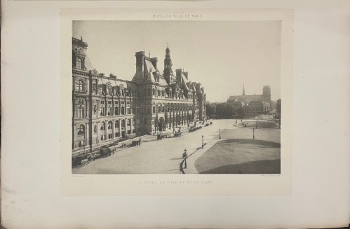 Portada de Le Nouvel Hotel de Ville de Paris 1872-1900. (Ayuntamiento de Paris) - Marius Vachon