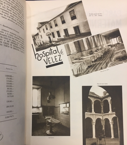Portada de Al Servicio de M�laga. Memoria resumen de la labor desarrollada por el Gobierno Civil de M�laga de 1946 a 1950