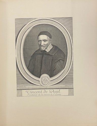 Portada de Tableaux de la Vie de S. Vincent de Paul