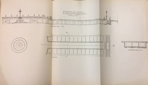 Portada de Memoria del Proyecto de Gran V�a, Glorieta de Bilbao, Plaza de Callao - Jose Luis de Oriol