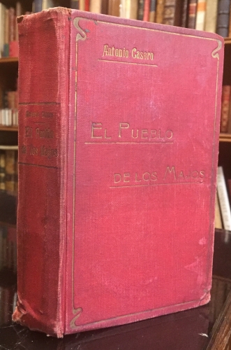 Portada de El Pueblo de los Majos. Poes�as Madrile�as - Antonio Casero
