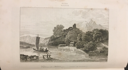 Portada de Historia de La Suiza y Tirol - De Golbery