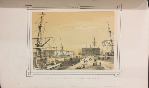 Portada de Souvenir d'Anvers, suite de vues et monuments les plus marquants