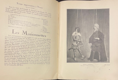 Portada de La Comedie Italienne. L' Improvisation, Les Canevas, Vies Caract�res, Portraits, Masques des illustres personnages de la Commedia dell' arte - Pierre Louis Duchartre