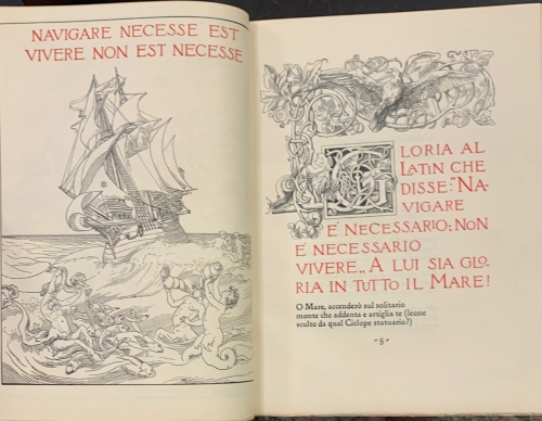 Portada de Laudi del Cielo, del Mare, della Terra e Degli Eroi, Vol I, Vol II: Maia, Elettra, Alcione - Gabriele D' Annunzio