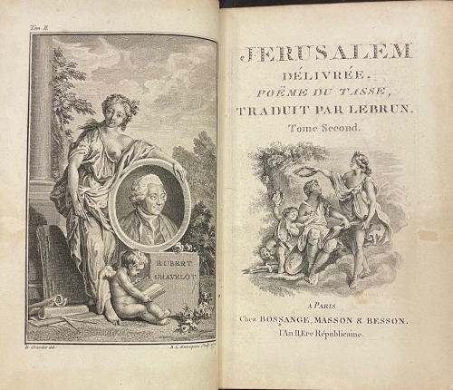 Portada de Jerusalem D�livr�e.  - Torquato Tasso